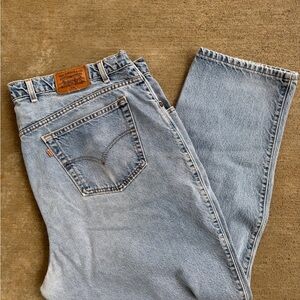 Vintage 80’s 90’s Levi’s 545 Men’s Loose Fit Jeans Denim 48 X 30, Made In USA